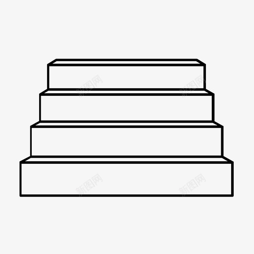 楼梯底座向上svg_新图网 https://ixintu.com 楼梯 底座 向上