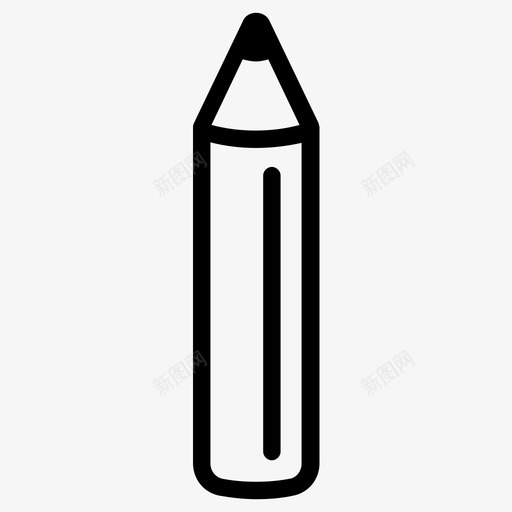蜡笔彩色铅笔绘图工具svg_新图网 https://ixintu.com 蜡笔 彩色 铅笔 绘图 工具 文具