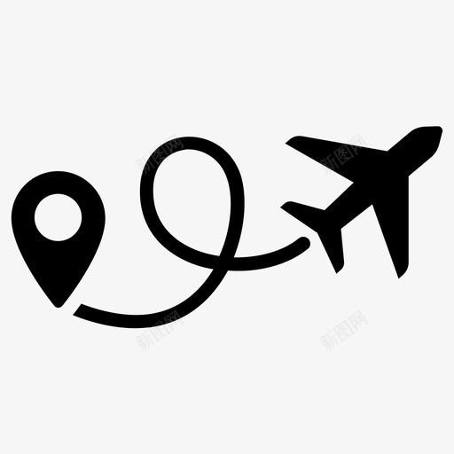 航班机场目的地svg_新图网 https://ixintu.com 航班 机场 目的地 飞机 旅行