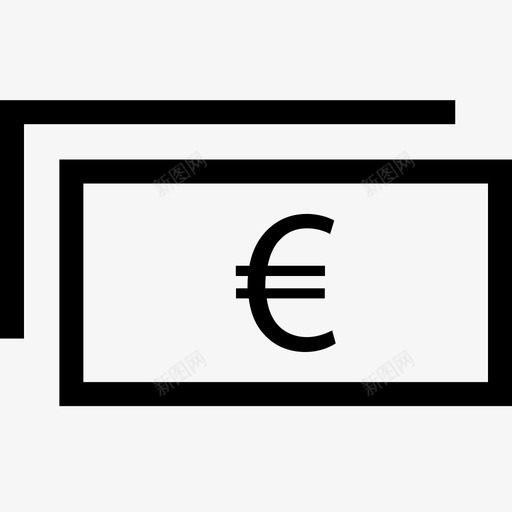 欧元购物羊皮纸svg_新图网 https://ixintu.com 电子商务 欧元 购物 羊皮纸 在线 货币 金融 现金 投标