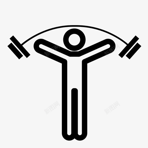 举重运动员表演作品物体svg_新图网 https://ixintu.com 举重 运动员 表演 作品 物体 材料 项目 重物 物品 锻炼