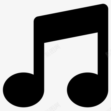 音乐剧旋律音符图标