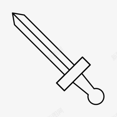 剑刀刃致命武器图标