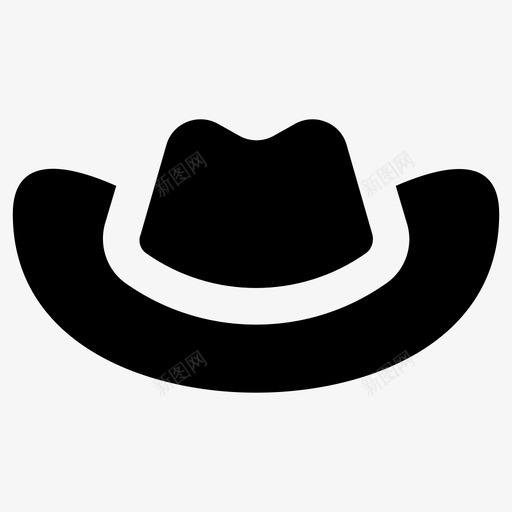 帽子配饰牛仔帽svg_新图网 https://ixintu.com 帽子 配饰 牛仔帽 警帽 款式