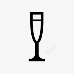 伏特加酒杯酒具长笛杯酒具酒杯高清图片