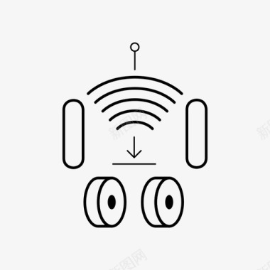 机器人wifi任务图标