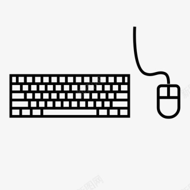 采购产品键盘和鼠标键盘和鼠标计算机配件图标