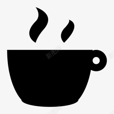咖啡杯星巴克洒图标