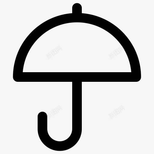 伞雨工具svg_新图网 https://ixintu.com 旅行 伞雨 工具