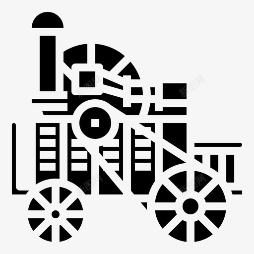 旧火车货物发明svg_新图网 https://ixintu.com 火车 货物 发明 机车 运输 铁路 符号