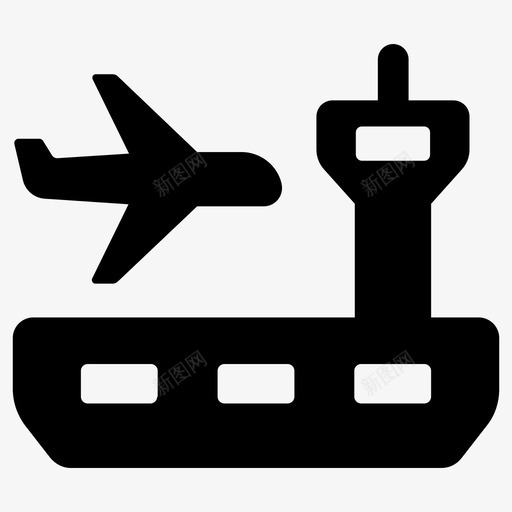 机场机场航站楼到达svg_新图网 https://ixintu.com 机场 航站楼 到达 降落 飞机
