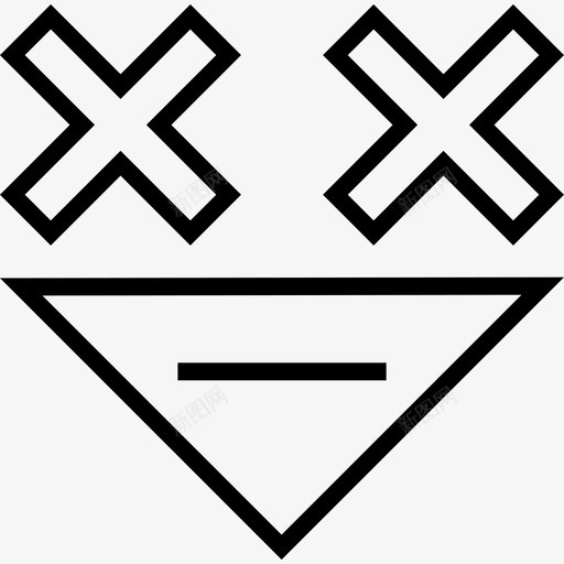 十字架和三角形抽象箭头向下svg_新图网 https://ixintu.com 十字架 三角形 抽象 箭头 向下 克隆 精致 形成 伤感 两个