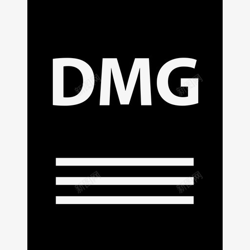 dmg文件mac图像svg_新图网 https://ixintu.com 文件 图像 格式 扩展名 文档 磁盘 名称 文件名 字形