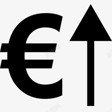 欧元上涨取消预测图标