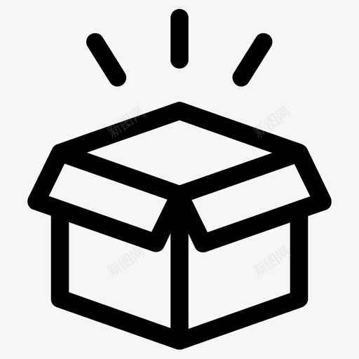 箱子送货箱空箱子svg_新图网 https://ixintu.com 箱子 送货 货箱 空箱 包装 惊喜