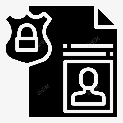 机密信息犯罪数据库svg_新图网 https://ixintu.com 机密 信息 警察 信息机 犯罪 数据库 屏幕 安全 标志