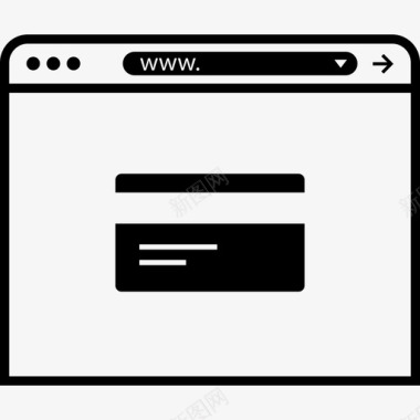 信用卡商务浏览器1图标