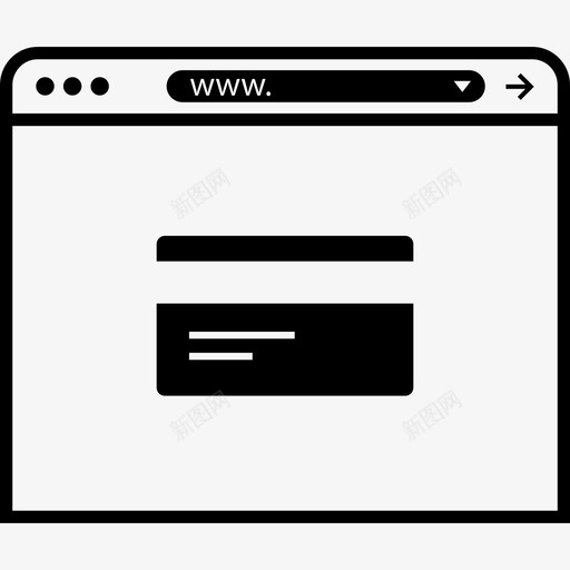 信用卡商务浏览器1svg_新图网 https://ixintu.com 信用卡 商务 浏览器
