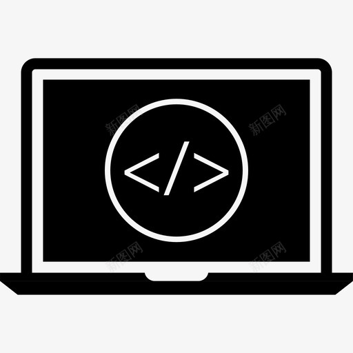 web笔记本电脑前端web开发2glyphsvg_新图网 https://ixintu.com 笔记本 电脑 前端 开发