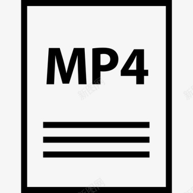 mp4文件视频文件名称图标
