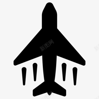 飞机波音喷气式飞机图标