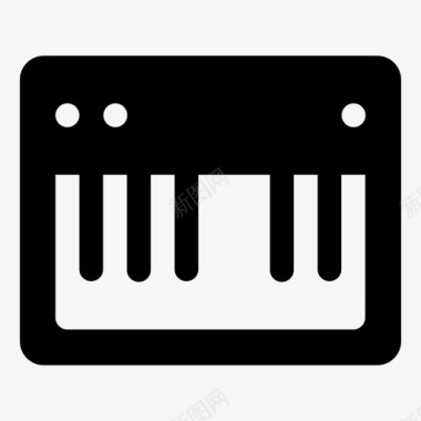 键盘乐器按键图标