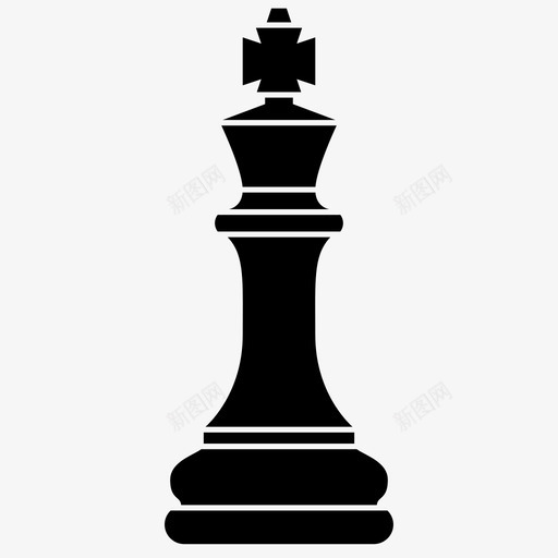 国王将死国际象棋svg_新图网 https://ixintu.com 皇室 国际象棋 国王 将死 游戏 威严 权力