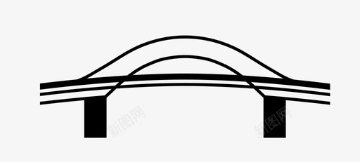 桥拱建筑svg_新图网 https://ixintu.com 桥拱 建筑 悬挂