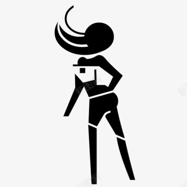 女孩模特选美图标
