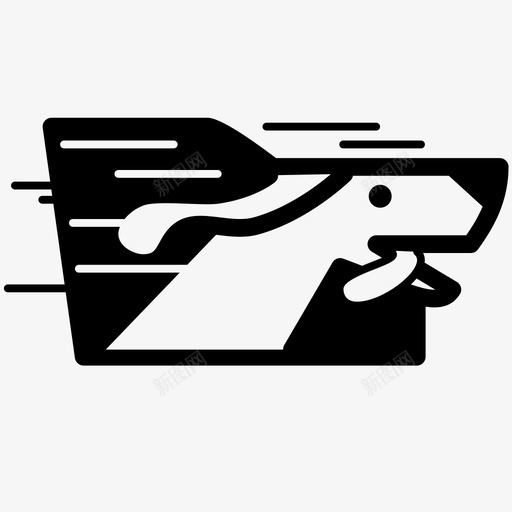 狗风舌头svg_新图网 https://ixintu.com 狗风 舌头 快速 跑步 赛车 小狗 宠物 兴奋