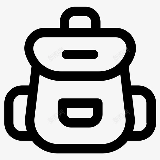 背包探险书包svg_新图网 https://ixintu.com 背包 探险 书包 学校 学生