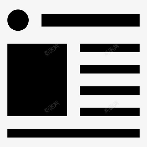 提要更新网页设计svg_新图网 https://ixintu.com 提要 更新 网页设计 新闻 版面 活动 动作 消息