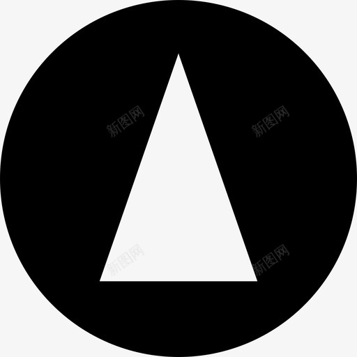 三角形形状高度svg_新图网 https://ixintu.com 抽象 创建 三角形 形状 高度 基础 顶点 字形