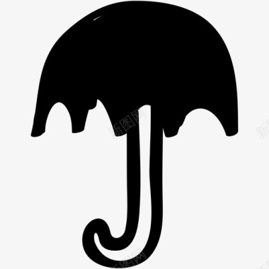 伞棉盖图标
