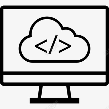 云开发网站管理员web语言图标