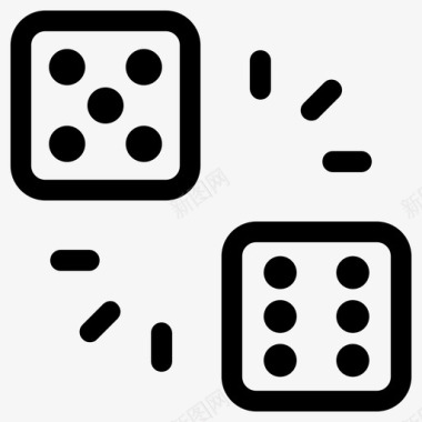 运气赌场骰子游戏图标