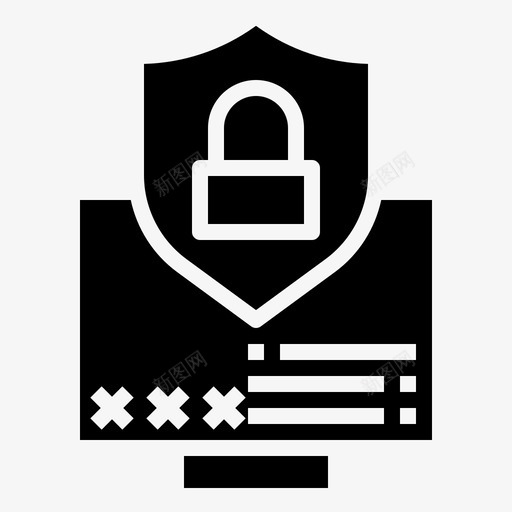 加密计算机显示器svg_新图网 https://ixintu.com 加密 计算机 显示器 屏幕 安全 安全区 区块 金融 科技 标志 标志符