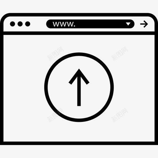 上传商务浏览器1svg_新图网 https://ixintu.com 上传 商务 浏览器