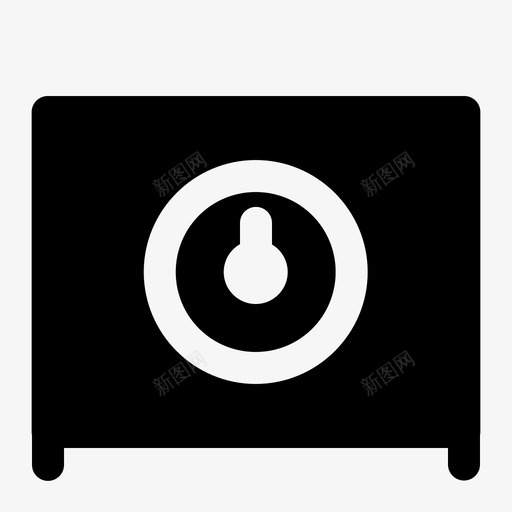 保险箱钢制svg_新图网 https://ixintu.com 保险箱 钢制