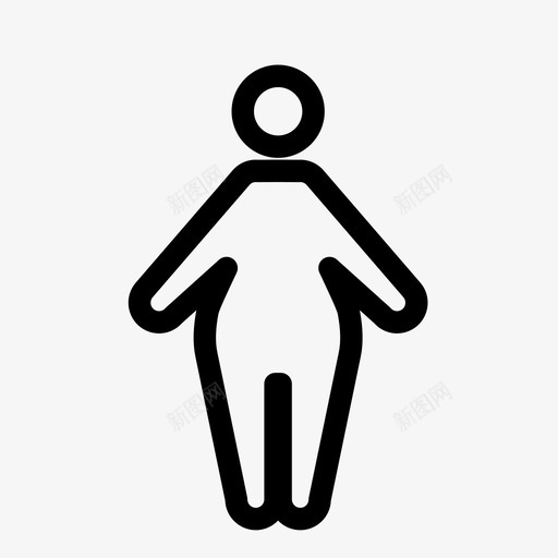 超重的人胖的重的svg_新图网 https://ixintu.com 重的 胖的 超重 人超 大的 男人 肥胖