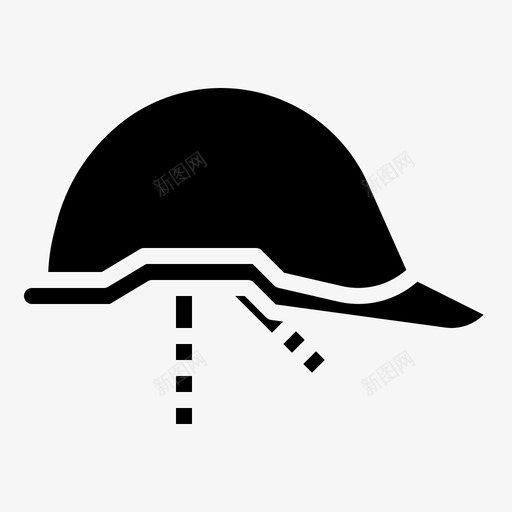 建筑头盔设备防护svg_新图网 https://ixintu.com 建筑 头盔 设备 防护 安全 标志