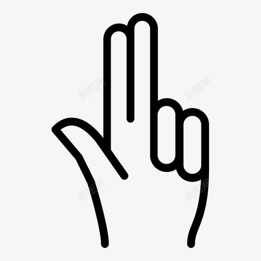 宣誓宣誓手势宣誓手svg_新图网 https://ixintu.com 宣誓 手势 手掌 信号 三个 手指 指手