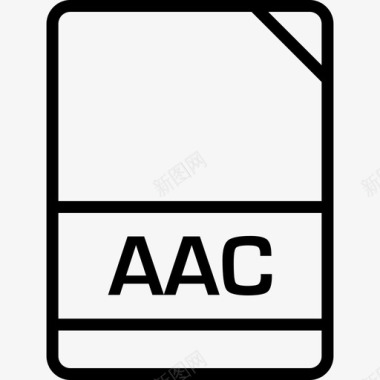 aac数据文档图标