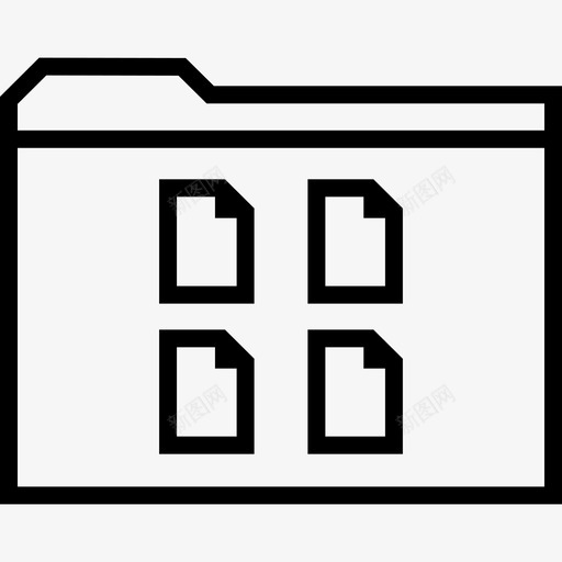 文件夹页信息文件svg_新图网 https://ixintu.com 文件夹 信息 文件 文档 数据 收集 存档 多媒体
