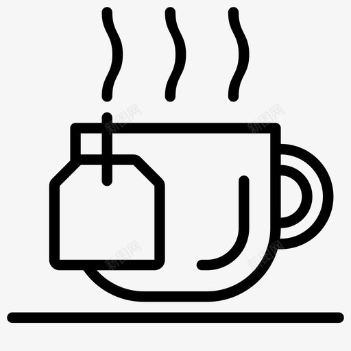 茶杯茶托马克杯svg_新图网 https://ixintu.com 饮料 茶杯 茶托 马克 杯热 支架 容器 早晨 常规
