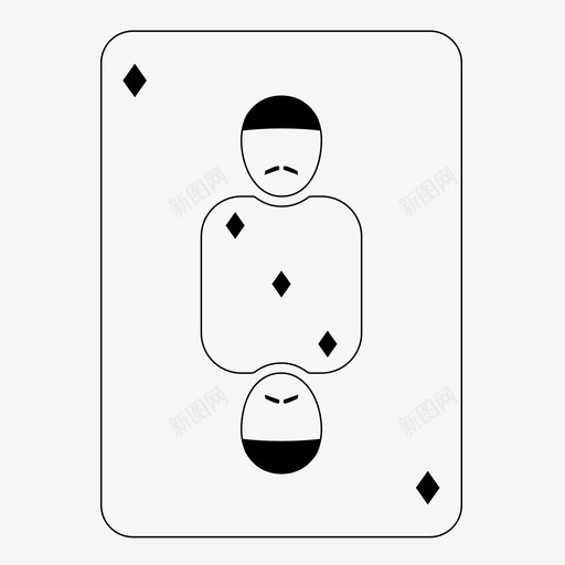 钻石杰克赌徒赌博svg_新图网 https://ixintu.com 钻石 杰克 扑克牌 赌徒 赌博 游戏 拉斯 维加 加斯 扑克 纸牌