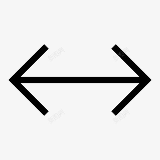 水平移动观察侧移svg_新图网 https://ixintu.com 水平 移动 箭头 观察 侧移 滚动 屏幕 方向 浏览 网站