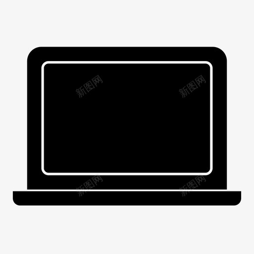macbookpro苹果电脑svg_新图网 https://ixintu.com 电脑 苹果 笔记本 操作系统 文件 设备 网络