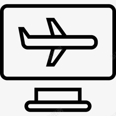 飞机飞行员个人电脑图标