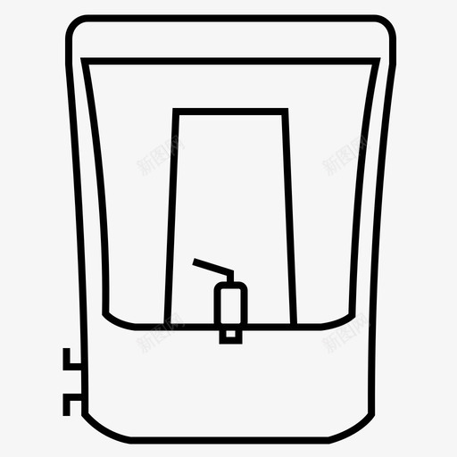 净水器精净器好水svg_新图网 https://ixintu.com 净水器 精净 器好 水好 水井 井水 厨房电器 家用电器